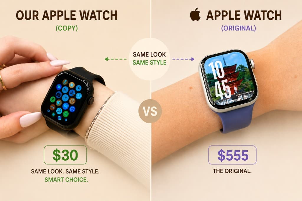 Our Watch vs Original Watch